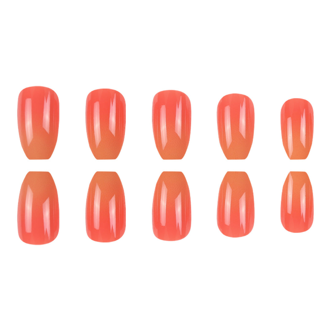Ombre Stiletto Press-On Nails with Glossy Finish Kalsten
