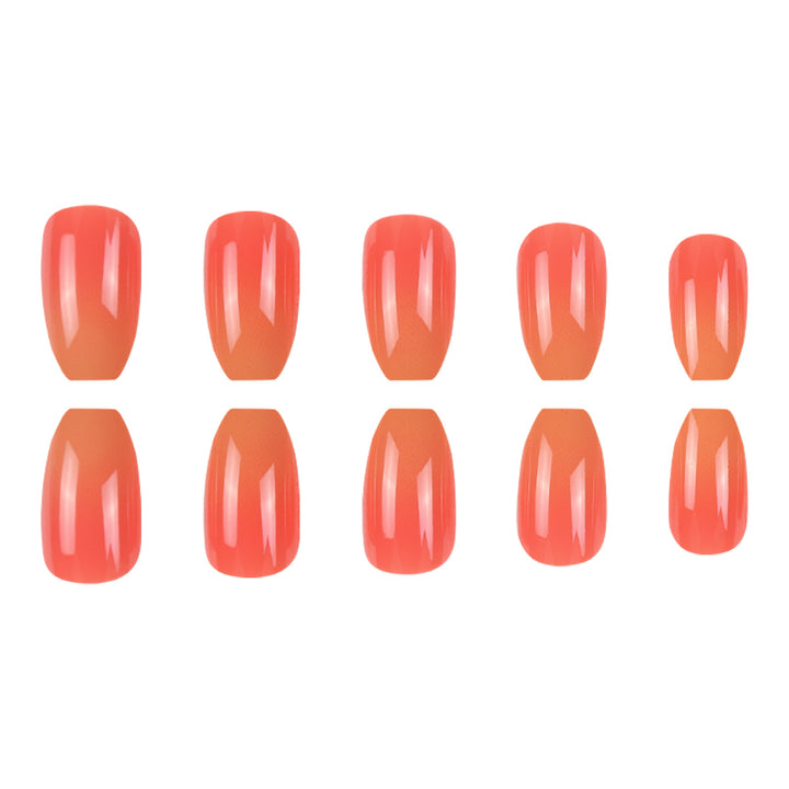 Ombre Stiletto Press-On Nails with Glossy Finish Kalsten