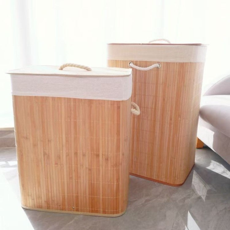 Storage basket with natural bamboo design Kalsten