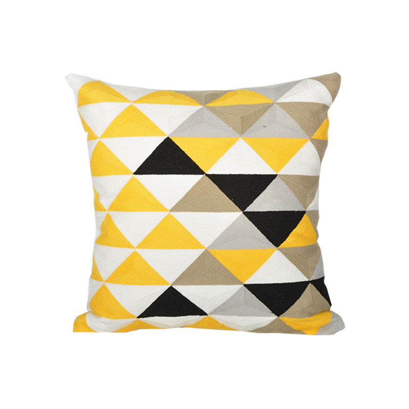 Geometric Pattern Decorative Throw Pillow