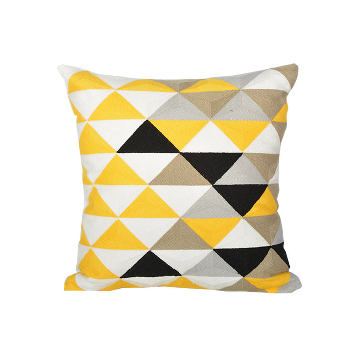 Geometric Pattern Decorative Throw Pillow