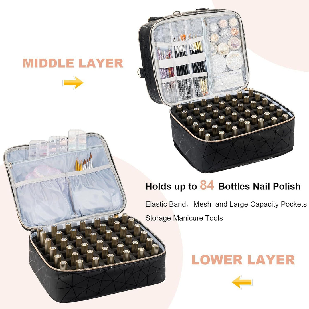 Cosmetic organizer with multiple modular compartments Kalsten