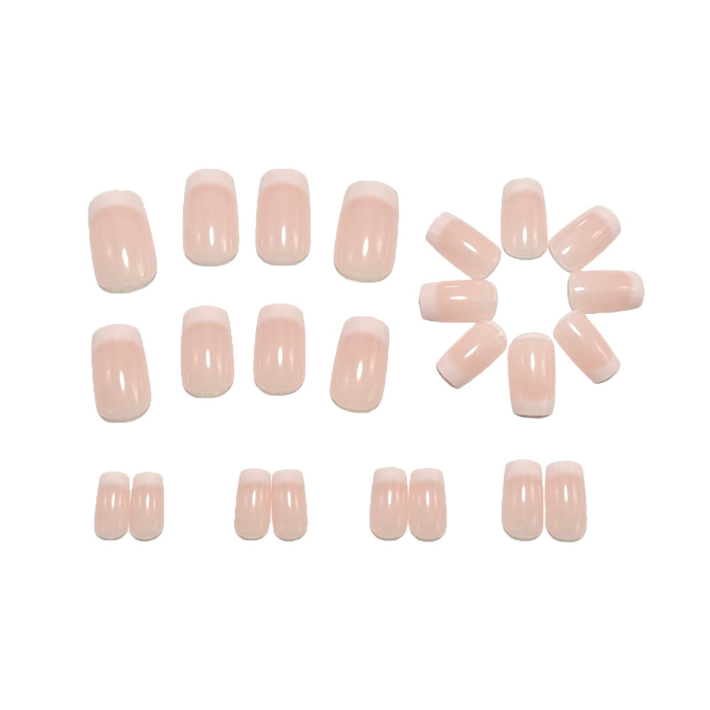 High-quality artificial nails with elegant French tip Kalsten