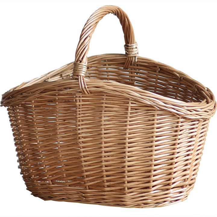 Storage basket made of natural rattan Kalsten