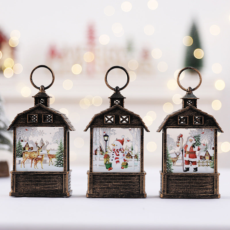 Decorative Holiday Lantern Set