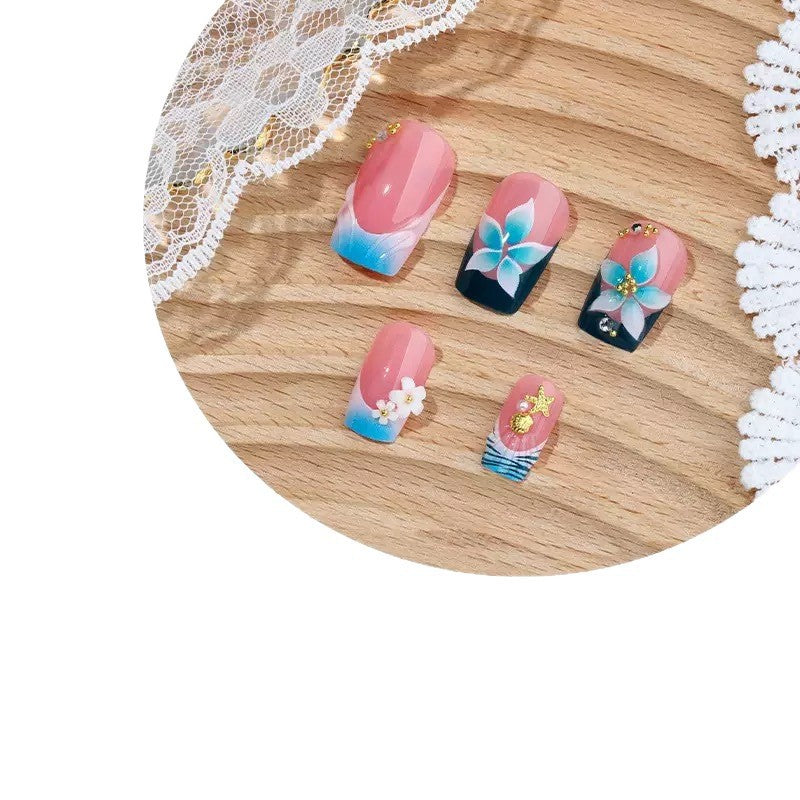Decorative Floral Nail Art Extensions Kalsten 1787913768