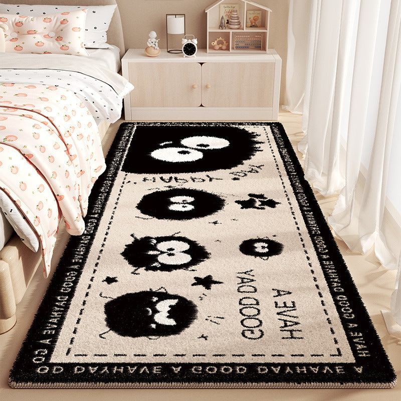 Plush Cartoon-Themed Area Rug