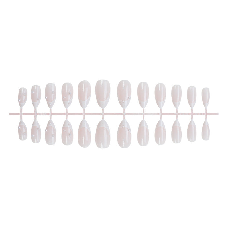 Elegant Stiletto Press-On Nails with Pearl Accents Kalsten