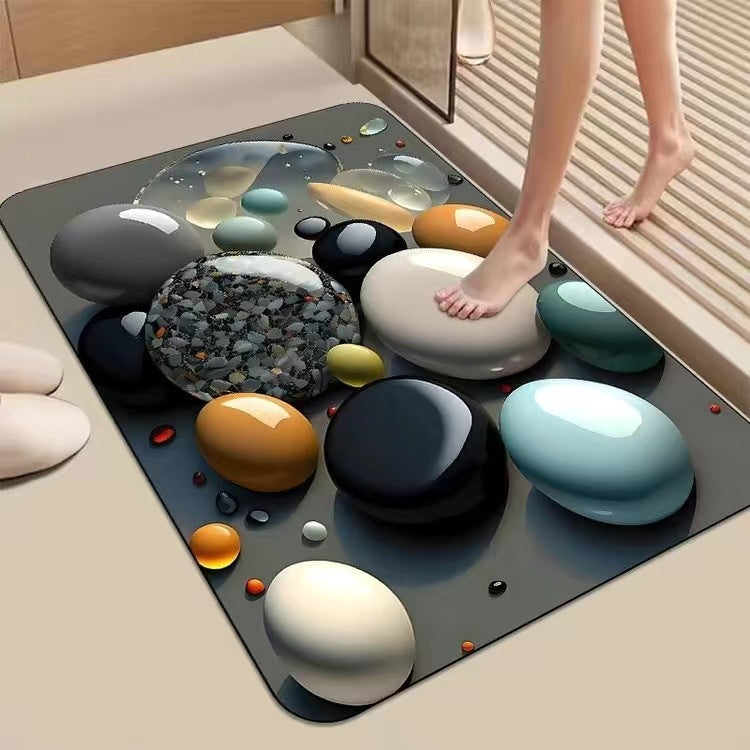 Non-Slip Water-Absorbent Bath Mat Kalsten