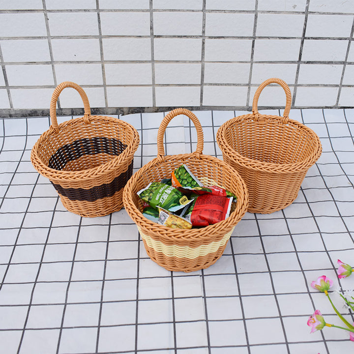 Handwoven Decorative Storage Basket Kalsten