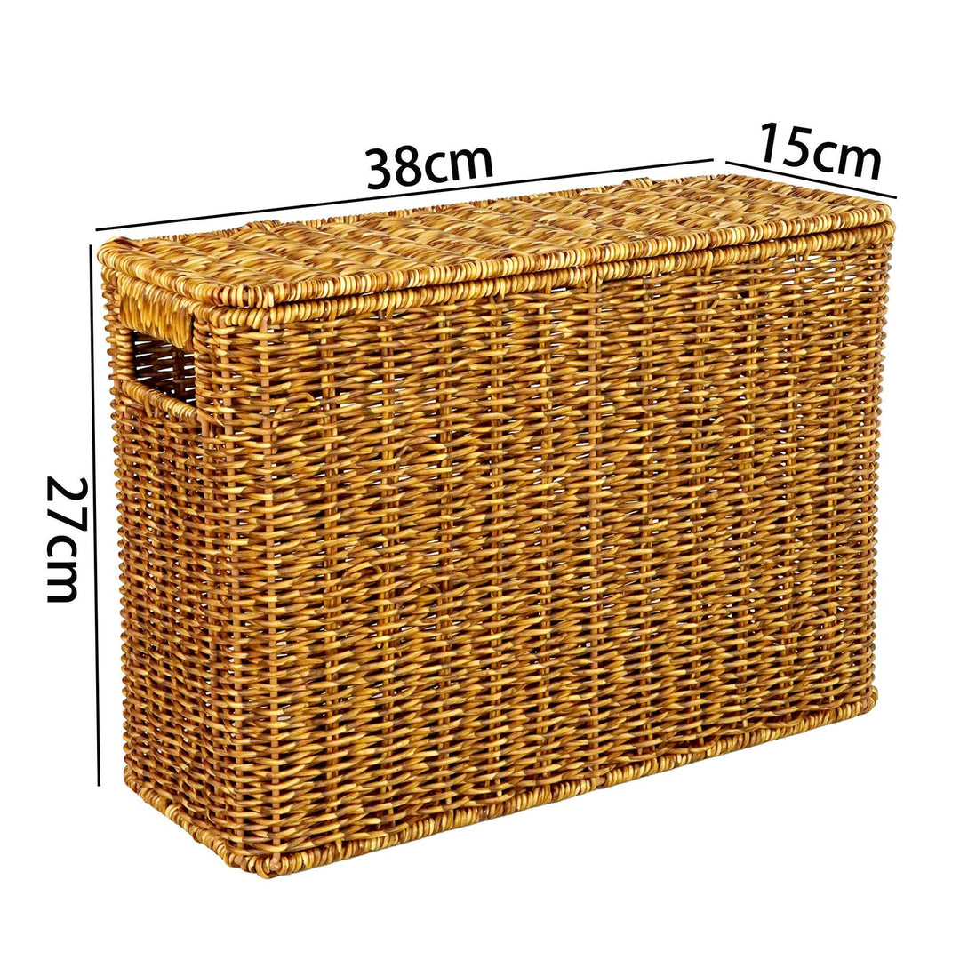 Versatile Wicker Organizer Basket Kalsten