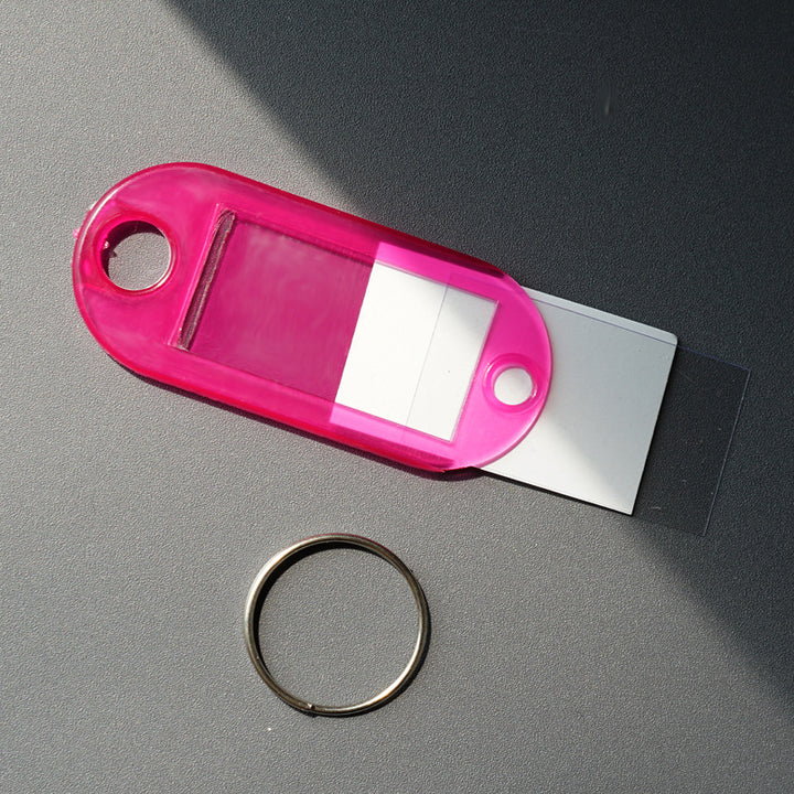 Unisex Label Tag with Clear View Window Kalsten
