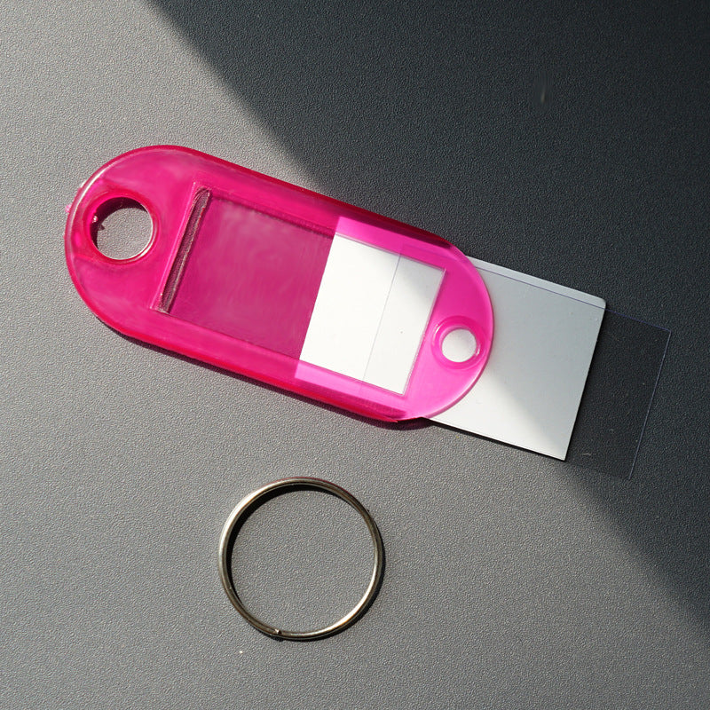Unisex Multifunctional Label Tags with Transparent Window Kalsten