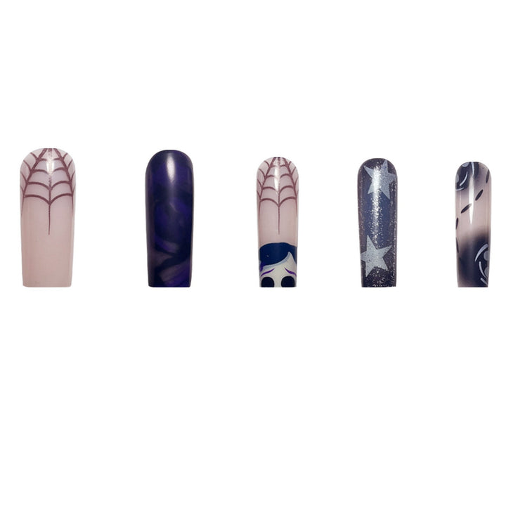 Artistic Cosmic Nail Design Kalsten