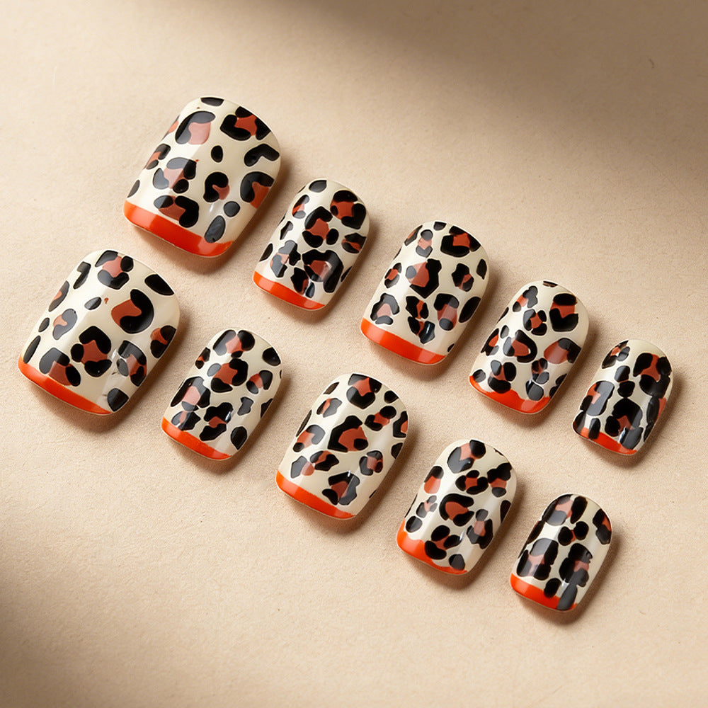 Artistic Leopard Print Nail Art Set Kalsten