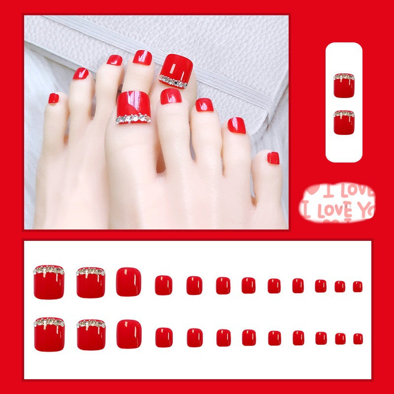 Nail art set with glittering accents and exquisite design Kalsten