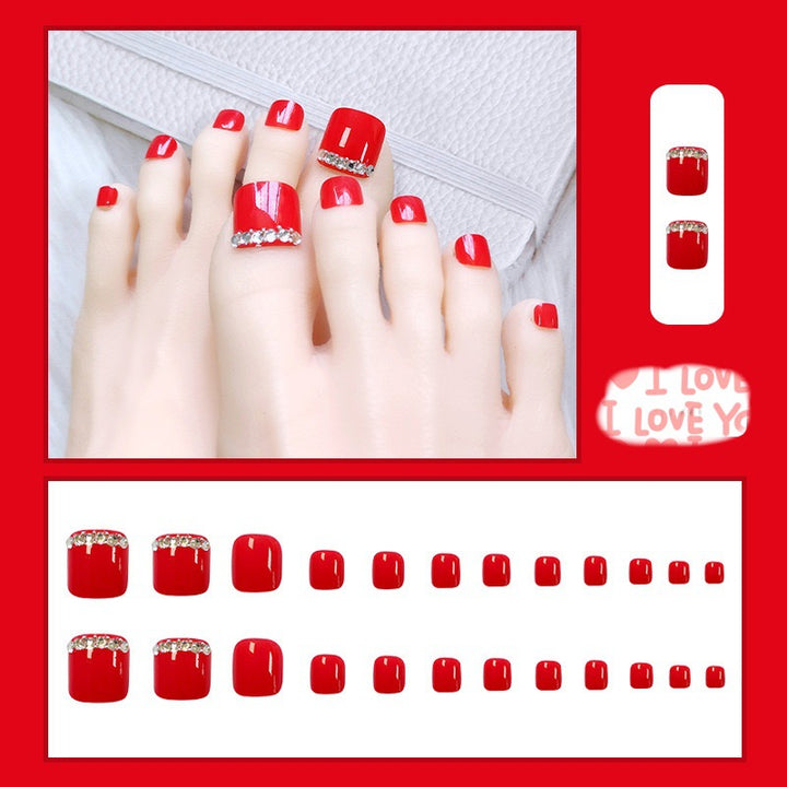Nail art set with glittering accents and exquisite design Kalsten