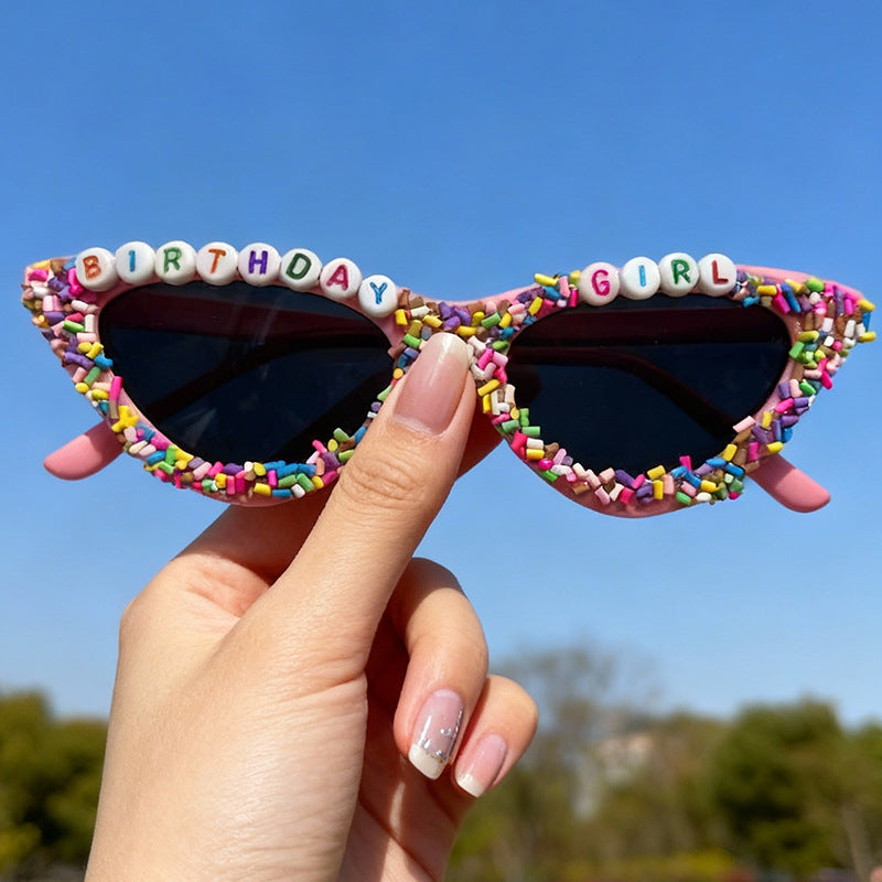 Fun-Themed Cat-Eye Sunglasses Kalsten