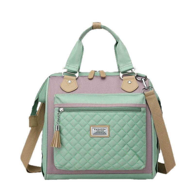 Structured Quilted Satchel Bag Kalsten