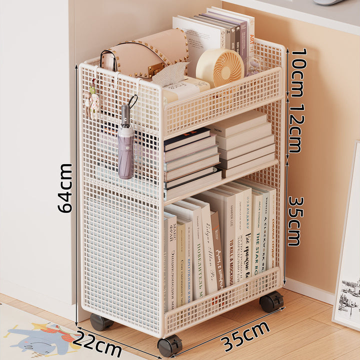 Wire Mesh Bookshelf Organizer Kalsten