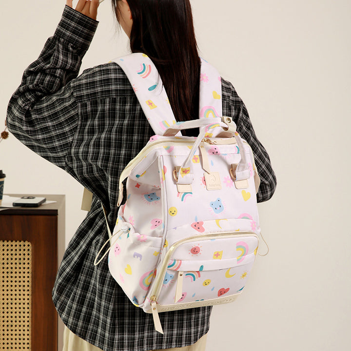 Multi-Functional Kids' Cartoon-Themed Diaper Backpack Kalsten