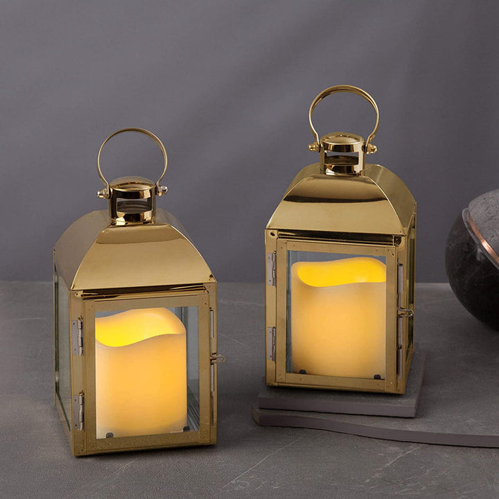 Decorative Stainless Steel Lantern Candle Holder Kalsten