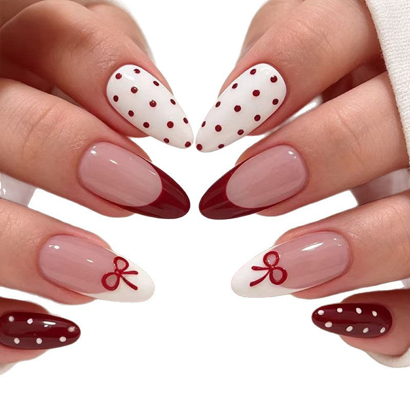 Elegant Almond Cupcake Nail Design Kalsten