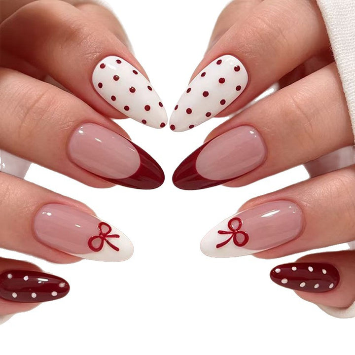 Elegant Almond Cupcake Nail Design Kalsten