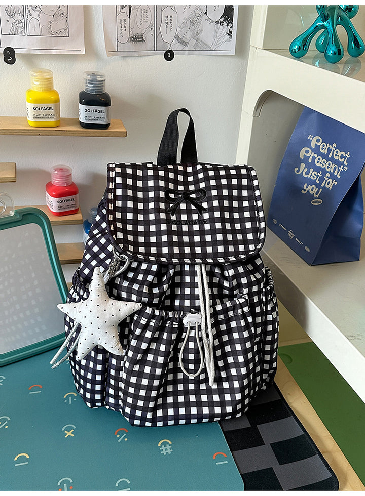 Trendy Drawstring Casual Backpack Kalsten