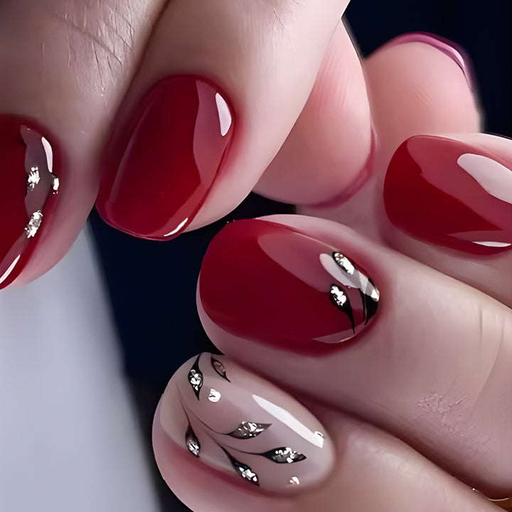 Elegant Sculpted Nail Art Kalsten