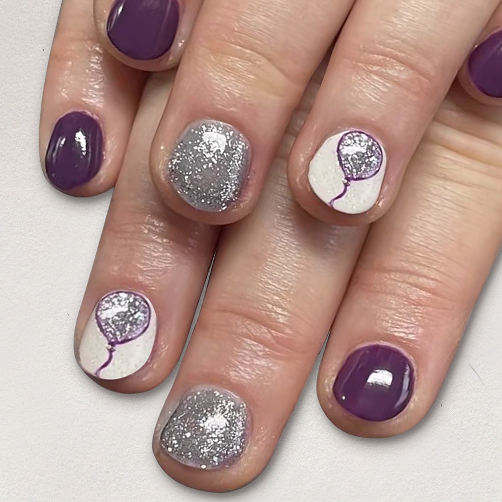 Creative Balloon-Themed Nail Art Set Kalsten