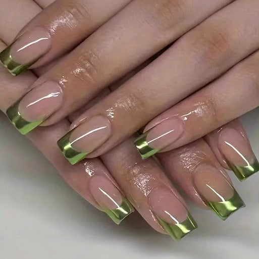 Elegant French Tip Acrylic Nail Enhancements Kalsten 1789915301