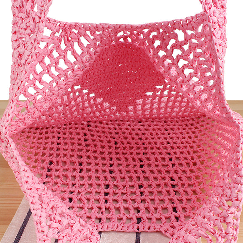 Hand-knotted net tote bag Kalsten
