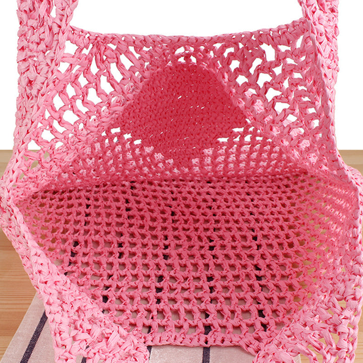 Hand-knotted net tote bag Kalsten