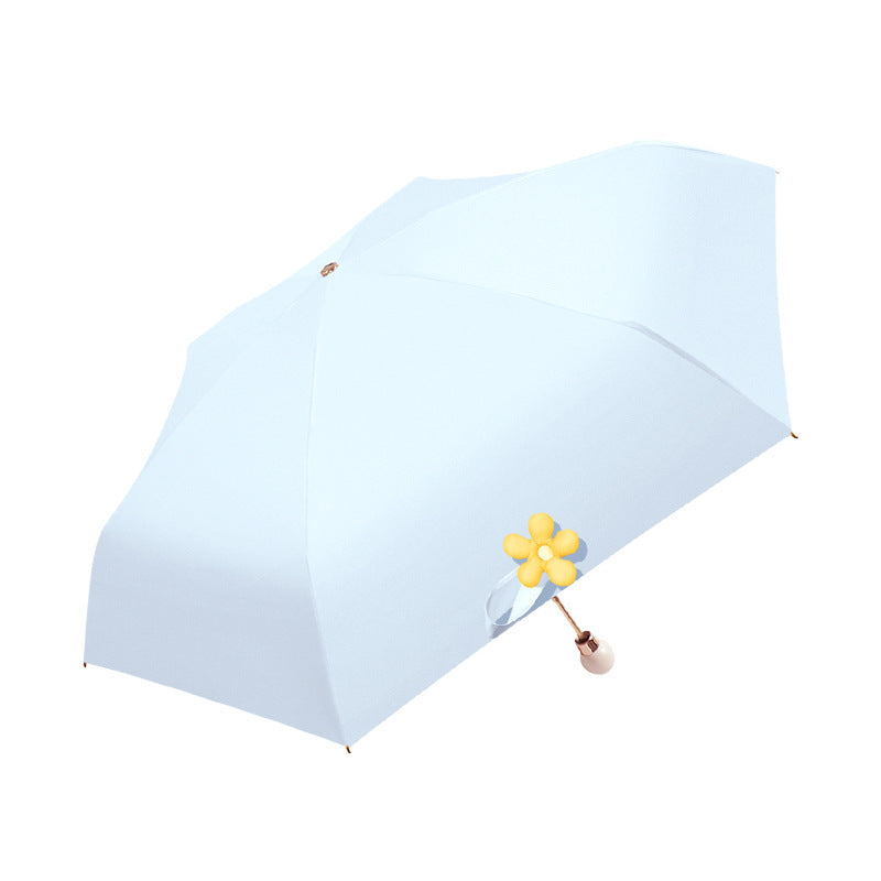 Ladies elegant umbrella with colorful floral motif Kalsten