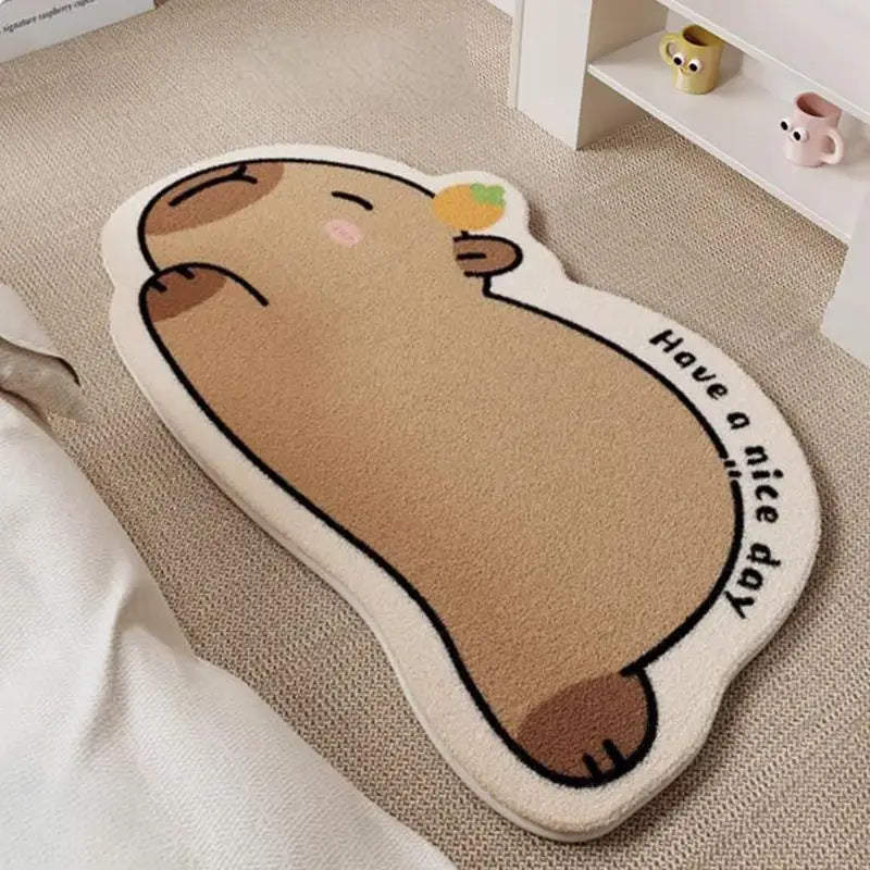 Panda-Themed Plush Area Rug