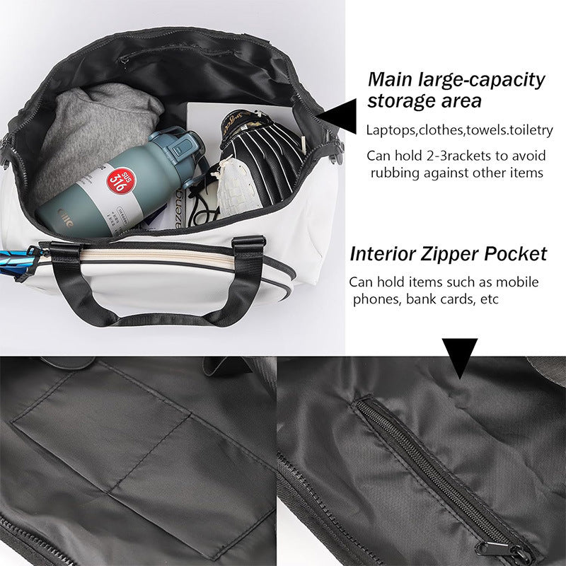 Practical sports bag with innovative compartment system Kalsten