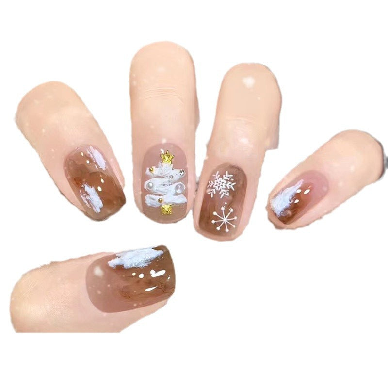 Fun Character-Themed Press-On Nail Art Kalsten