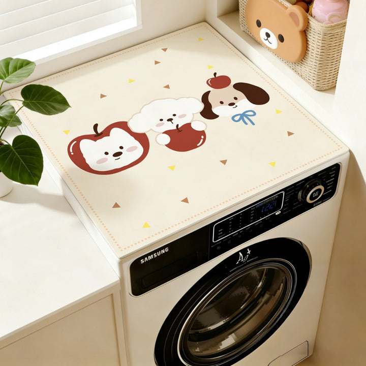 Decorative Laundry Appliance Mat
