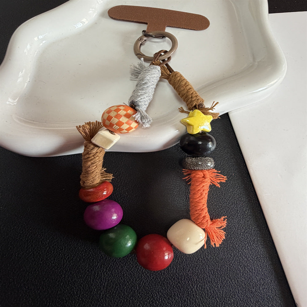 Decorative Beaded Keychain Kalsten 1790135858