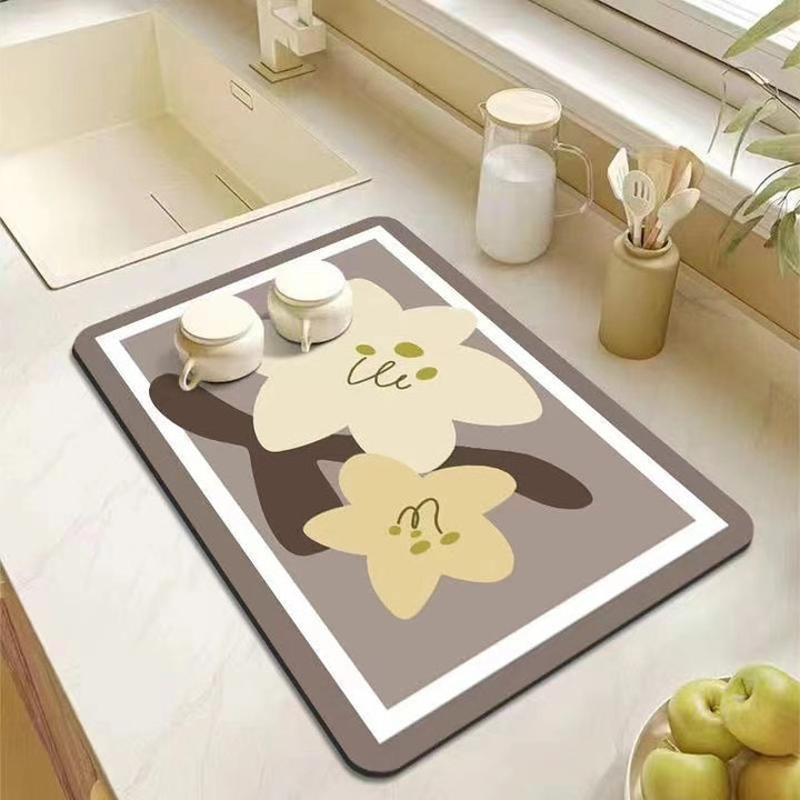 Decorative Kitchen Floor Mat Kalsten