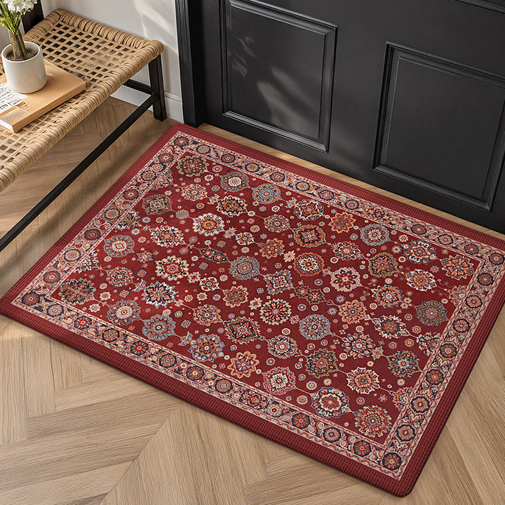 Ornate Vintage-Inspired Entrance Mat