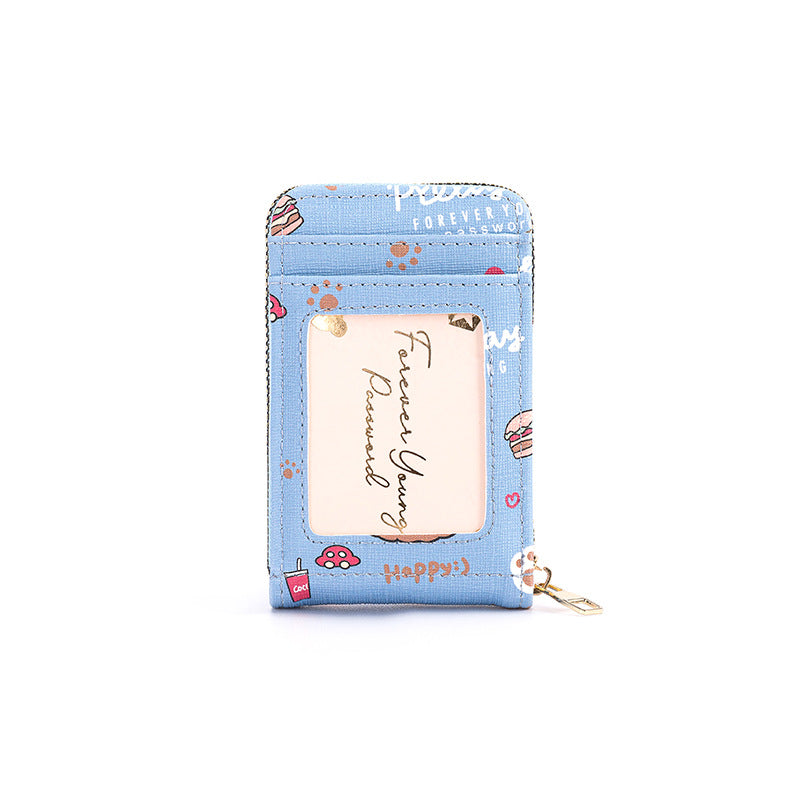 Cute Cartoon Print Card Holder