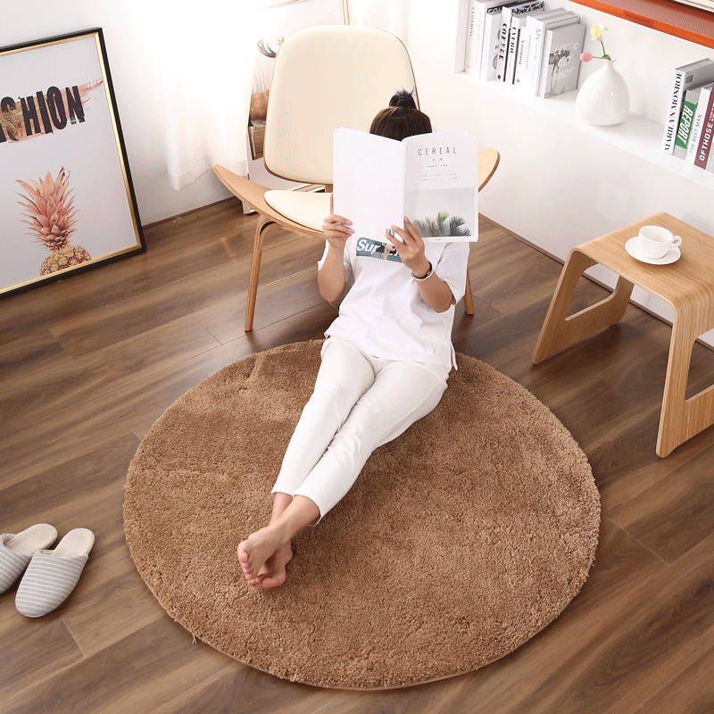 Soft Plush Round Area Rug Kalsten