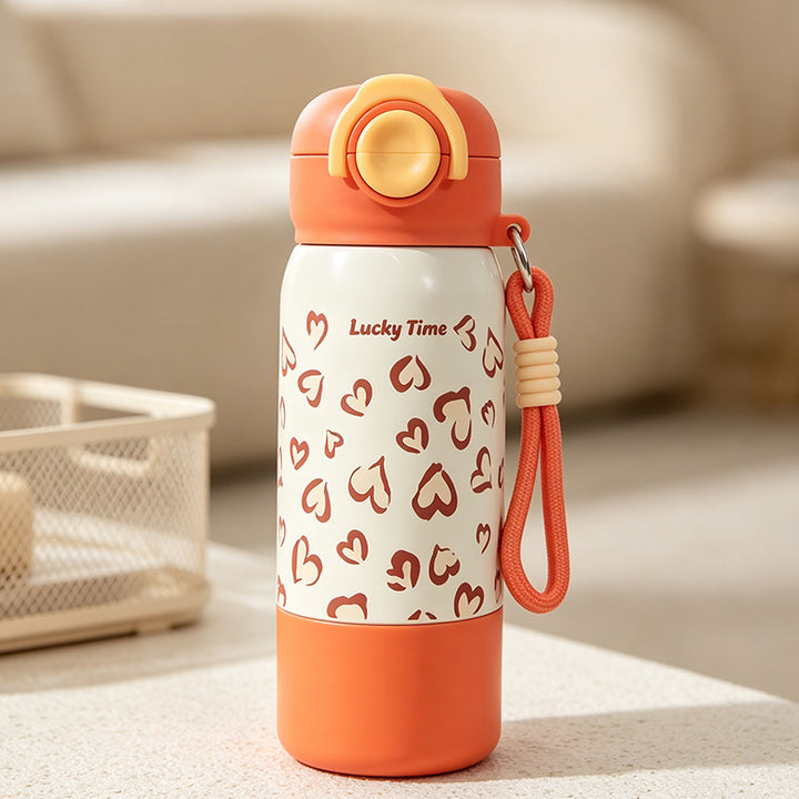 Insulated drinking bottle with practical carry handle Kalsten