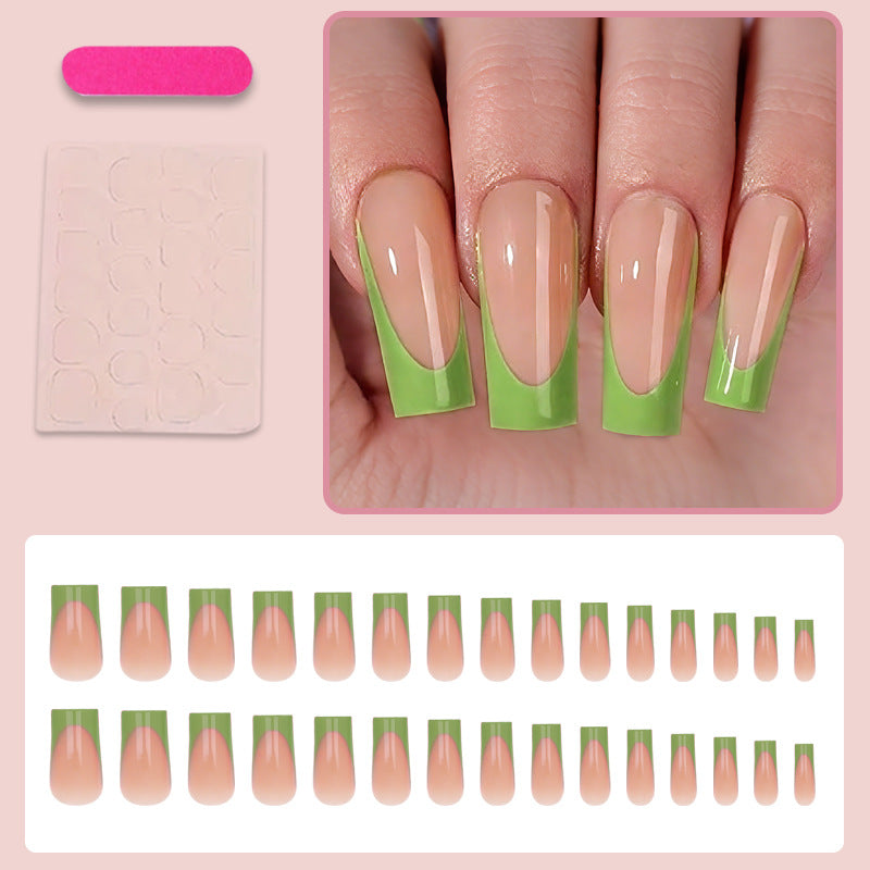 Artificial nail set with natural look Kalsten
