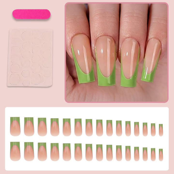 Artificial nail set with natural look Kalsten
