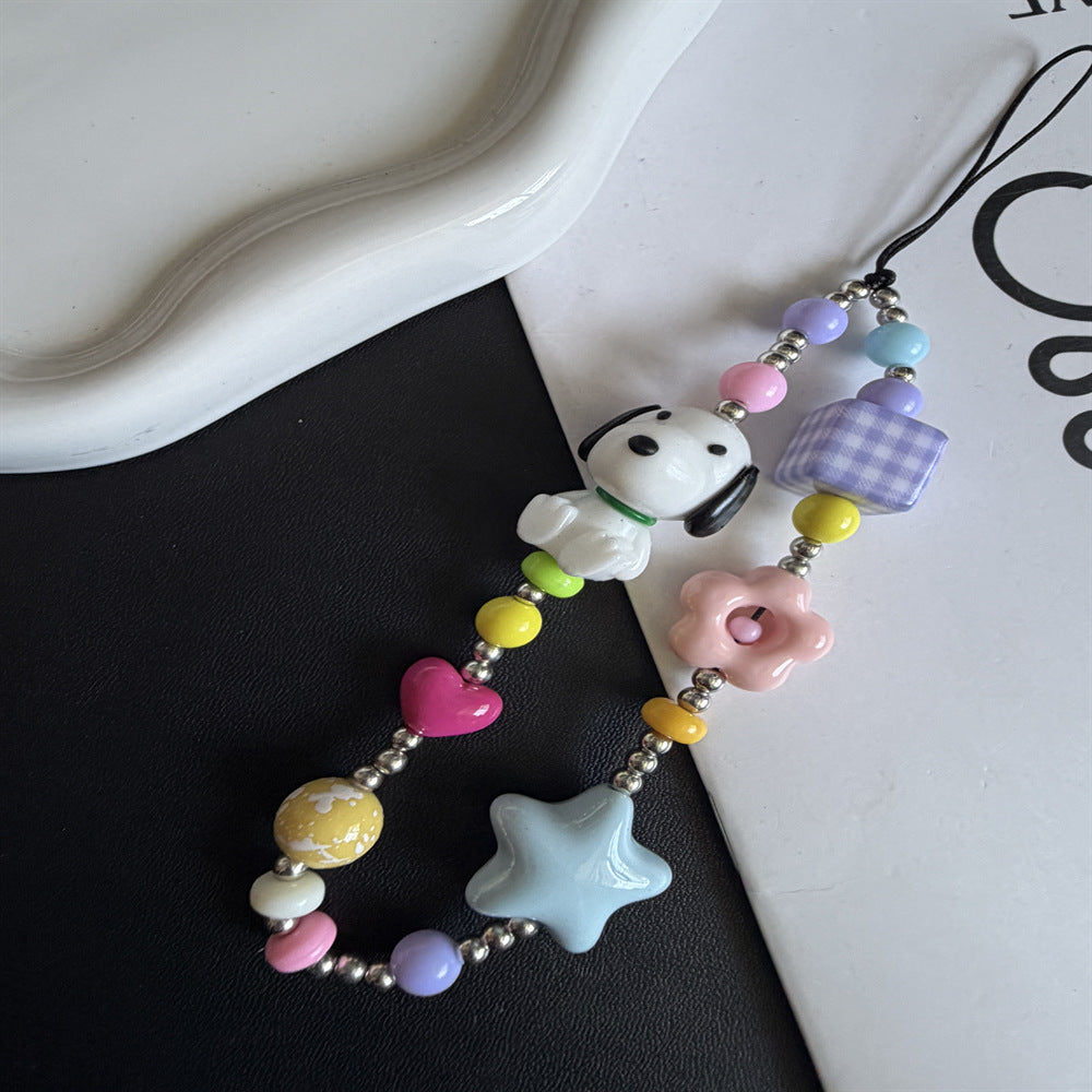 Artistic Beaded Charm Necklace Kalsten 1790135162