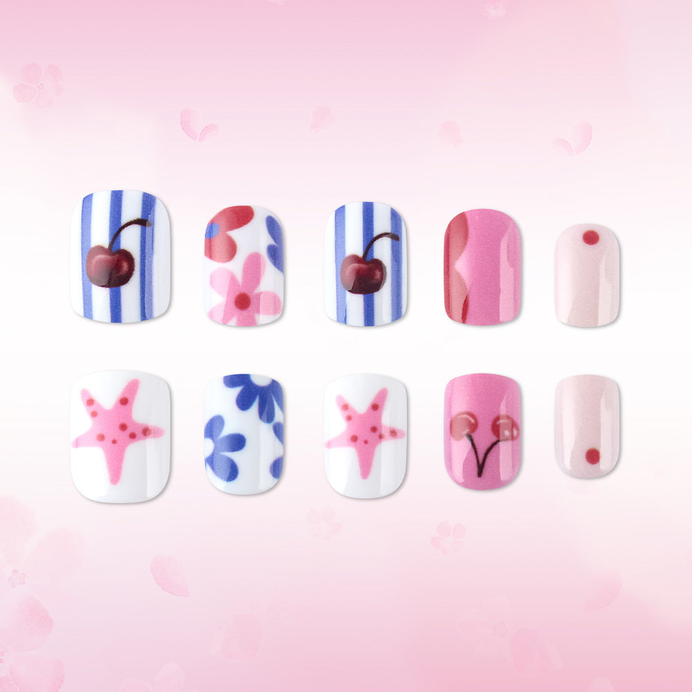 Creative Cherry Blossom Nail Art Kalsten