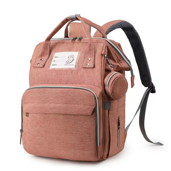 Multi-Compartment Functional Diaper Backpack Kalsten